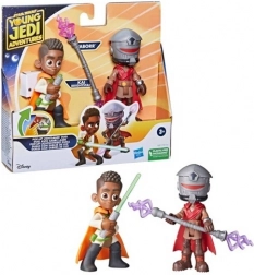 Star Wars Pop‑Up Duel dobbeltpakke med figurer 10 cm – Young Jedi Adventures