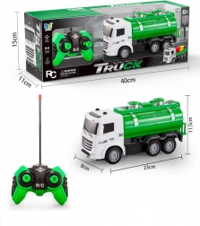 RC tankvogn med lys- og lydeffekter, 27 MHz