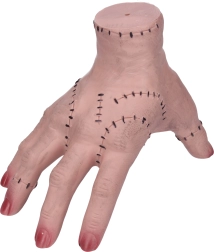 karnevalsrekvisit Addams-hånd af latex