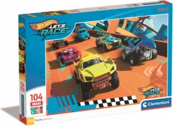 Puslespil 104 maxi Hot Wheels – Clementoni