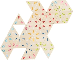 Tri-Domino træspil fra Goki