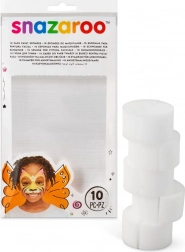 svampe til ansigtsmaling SNAZAROO, halverede, 10 stk