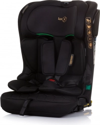 Autostol i-Size 76–150 cm med Isofix CHIPOLINO Lux X – Obsidian