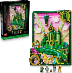Lego Wicked vægkunst: Emerald City
