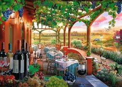 Puslespil TREFL Premium Plus Tea Time: italiensk vinmark 1000 brikker