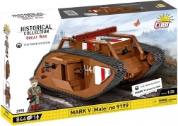 COBI Mark V (Male) tank 1:35 byggesæt 844 klodser