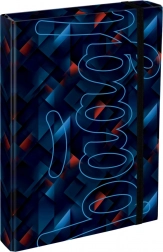 Mapper til skolehæfter A4 Jumbo Indigo