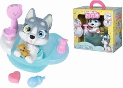 Hvalpe Husky Pamper Petz i badekar