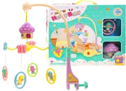 Pastel karrusel med spilledåse