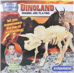 Udskåret Triceratops