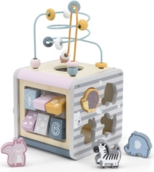 træ aktivitetskube 5-i-1 POLARB fra VIGA