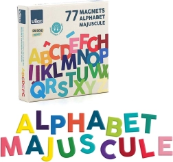 Vilac Træ Magnetisk Alfabet Store Bogstaver