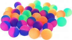 Farverige hoppekugler 38 mm