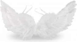 Englevinger med fjer 50 cm