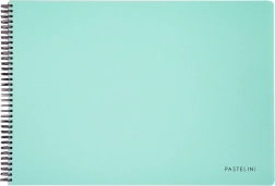 Storformat skitseblok A3 med hardback – PASTELINI grøn