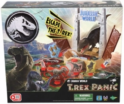 Jurassic World T‑Rex Panic – actionfyldt familieselskabsspil