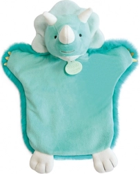 Plysbjørne-hånddukke dinosaurus 25 cm