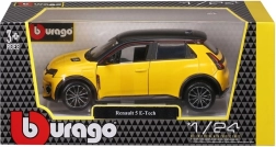 Bburago Renault 5 E-Tech electric gul 1:24