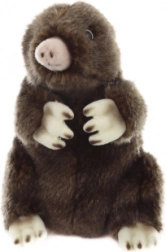 plysbamse muldvarp 18 cm