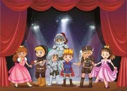 Puslespil teaterforestilling 100 brikker