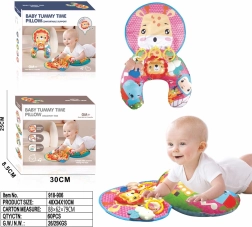 Sensorisk pude til de mindste – giraf med aftagelige ophæng