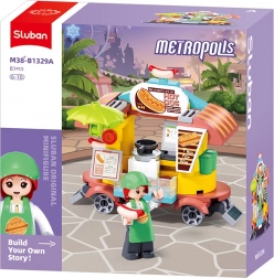 Sluban Metropolis Hotdogbil