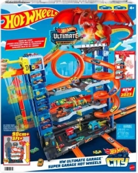 Mega Garage med Dragen angreb fra Hot Wheels City
