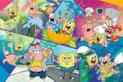Puslespil SpongeBob i Bikini Bottom 300 brikker