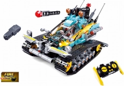 SLUBAN Power Bricks bæltekøretøj Skorpion R/C fjernstyret