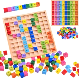 Træ-multiplikationstabel – pædagogisk matematikpuslespil