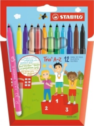 Stabilo Trio A-Z 12 tuscher