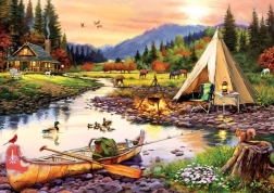 ART PUZZLE camping 3000 brikker