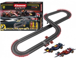 Bilbane Carrera GO Champion’s Racing med F1 FERRARI og RED BULL, 4,3 m
