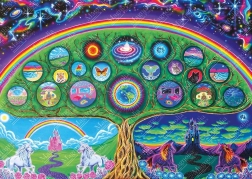 Puslespil Drømmetræ 1000 brikker MAGNOLIA