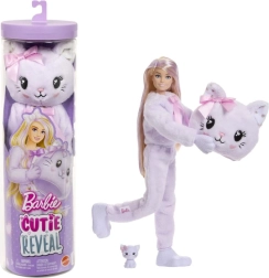 Barbie Cutie Reveal lilla killing – sød sløjfe