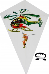 Flyvende drage 48 x 71 cm med motiver