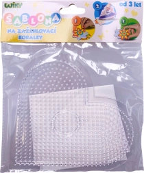 Skabelon til strygeperler – hjerte