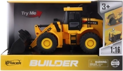 Byggelæsser 1:16 med friktionsdrev med lys og lyde