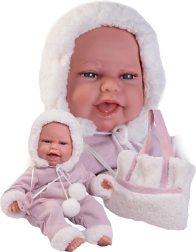 Clara - realistisk dukke baby med bevægelsesfunktion og blødt krop