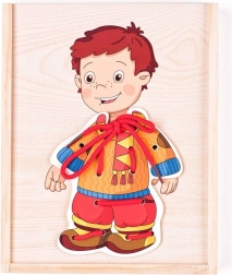 Snørespillet Dress Up David