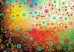 Puslespil abstrakte blomster 1000 brikker