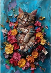 Puzzle Siesta 500 brikker ANATOLIAN