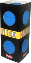 EFKO skumbolde til soft tennis blå 6,5 cm - 2 stk.