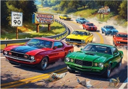 Puslespil Hastighedsentusiast XL 260 brikker