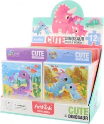 Puslespil dinosaurer 20 brikker