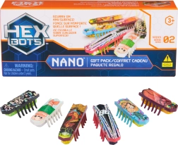 HEXBUG Nano Gavepakke – sæt med 6 mini robotbiller med lys