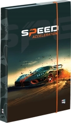 Boks til A5-hæfter med bilmønster