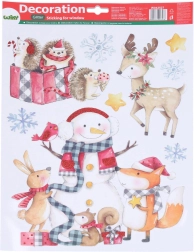 Julevinduesdekoration 41 × 29 cm