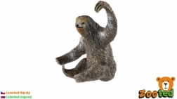 Tredelt plastikdovendyr figurine