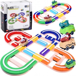 byggesæt bane med dinosaurer 143 dele